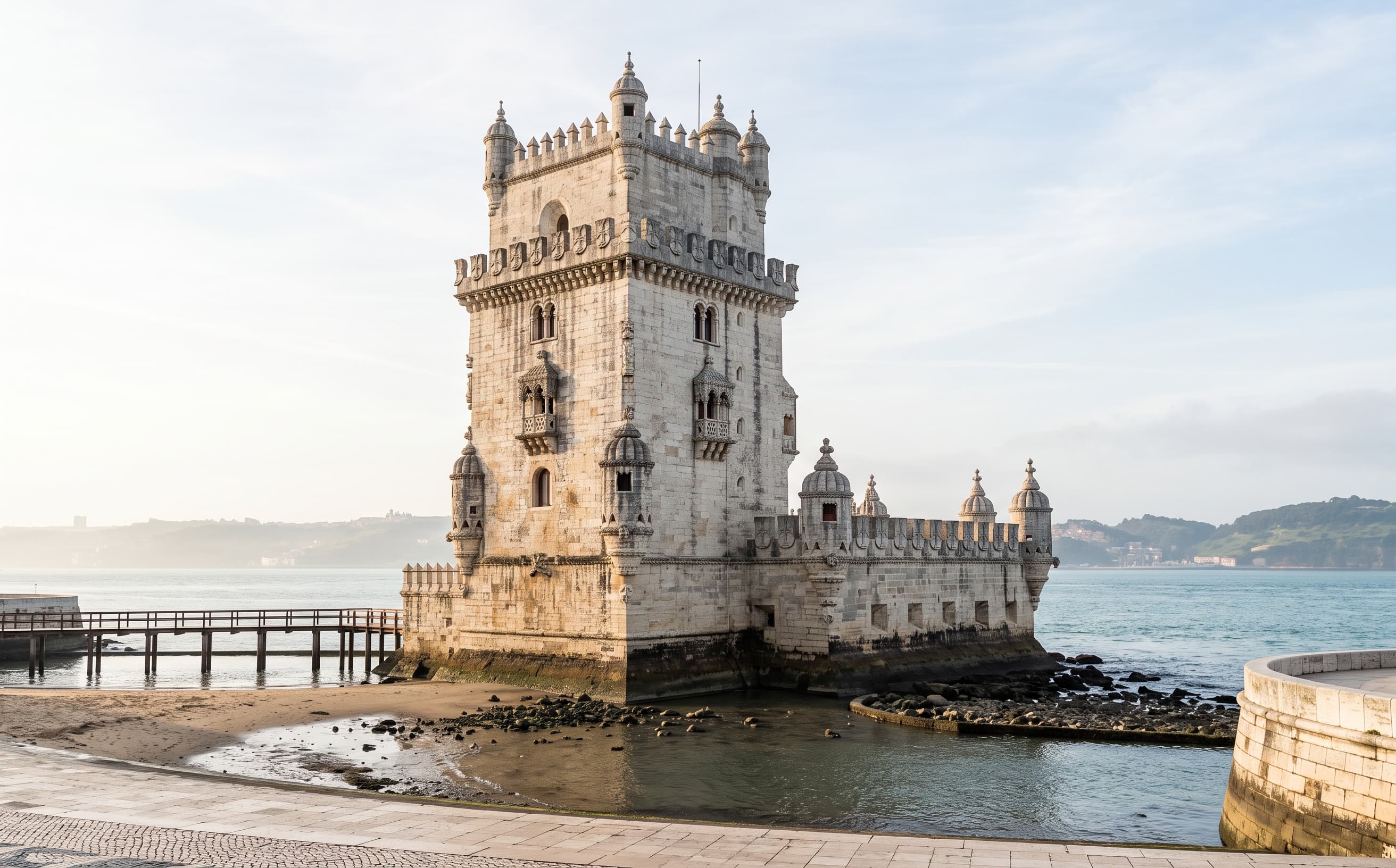 Belém Tower on the Tagus River, Lisbon